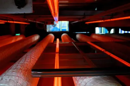 Protipožární skla